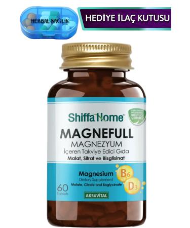 Shiffa Home Magnefull Magnesium 60 Tablets