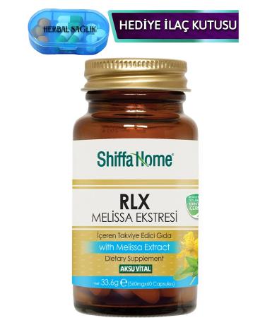 Shiffa Home Rlx Melissa Extract 60 Capsules 560 Mg