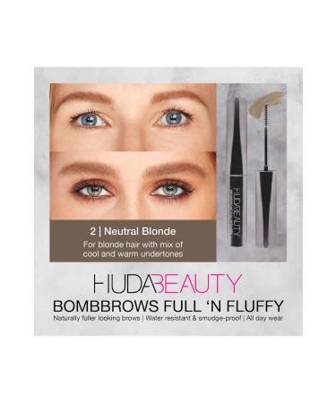 Huda Beauty BombBrows Full 'n Fluffy Volumizing Fiber Gel - Buy Online on GoSupps.com