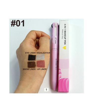 Cosmetics Korean Product 4 in 1 Makeup Pencil - Buy Online on GoSupps.com