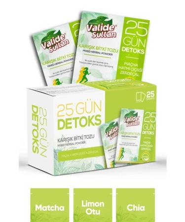 Milleunenuits Valide Sultan Detoxs Mixed Herbal Tea 25 Days Herbal Powder
