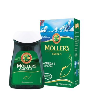 Mollers Omega 3 60 Soft Gelatin Capsules