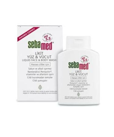 Sebamed Face Body 200ml Liquid Face & Body Cleanser