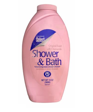 Johnson & Johnson Johnsons Exchange Select Shower Bath Absorbent Body Powder 396 G