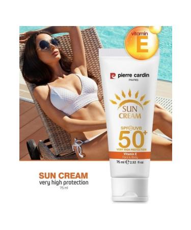 Pierre Cardin High Protection Sun Cream 50 Spf 75 Ml