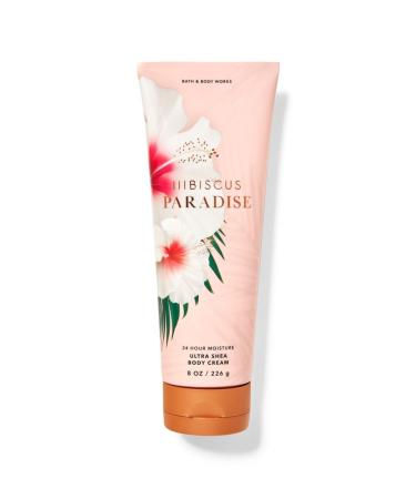Bath & Body Works Hibiscus Paradise Shea Butter Body Cream 8 oz / 226 g BBW26206404