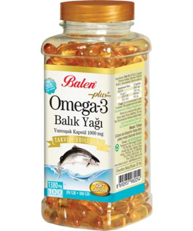Balen Omega 3 Fish Oil Softgel 1380 Mg* 100