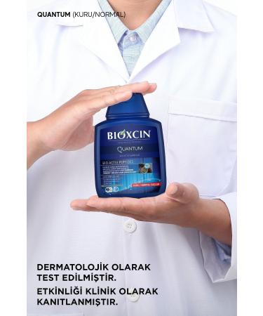 Bioxcin Quantum Shampoo for Normal and Dry Hair 300ml 3-pack - Buy Online on GoSupps.com