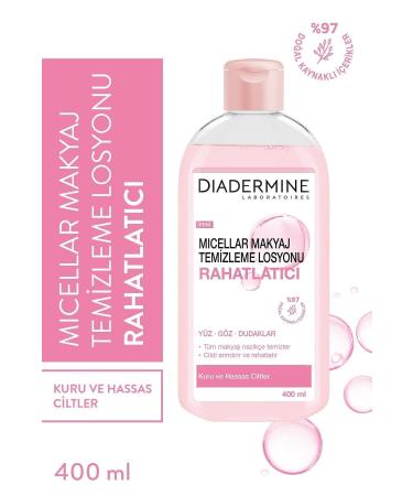 Diadermine Micellar Lotion Soothing 400 ml Pink