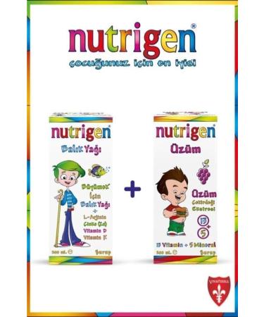 Nutrigen Fish Oil 200 Ml + Grape Seed Extract 200 Ml