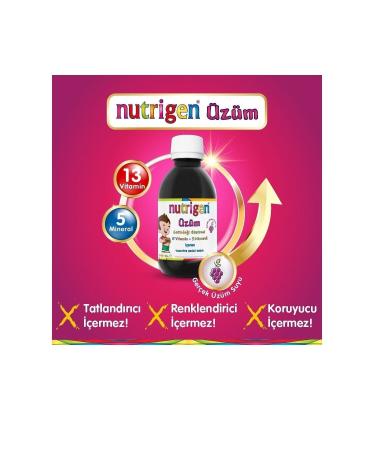 Nutrigen Fish Oil Syrup 200 Ml And Grape Seed Extract Vitamin And Mineral Syrup 200 Ml Kzmprt - Buy Online on GoSupps.com