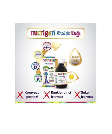 Nutrigen Fish Oil Syrup 200 Ml And Grape Seed Extract Vitamin And Mineral Syrup 200 Ml Kzmprt - Buy Online on GoSupps.com
