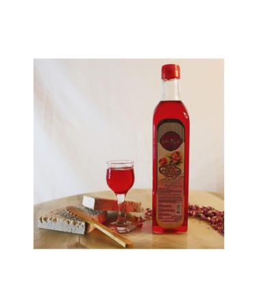 Y ld r m ekerleme ehr-i G l Rose Sherbet Rose Syrup Concentrate Glass Bottle 700 Gr