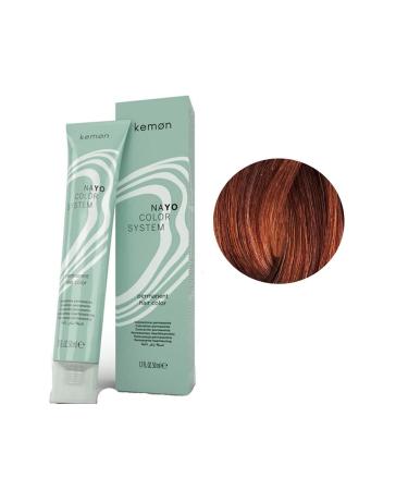 Kemon Ammonia-Free Nayo Color 6.45 Dark Blonde Copper Red Hair Dye 50 ml 8020936049517