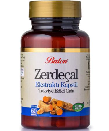 Balen Turmeric Extract 60 Capsules - Buy Online on GoSupps.com