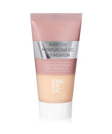 Faberlic Moisturizing Foundation Everyday Glam Team Shade "Ivory"