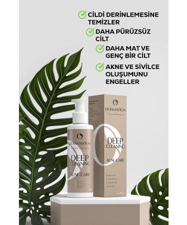 DERMASOL N Peeling Effective Facial Cleansing Gel. Anti-Acne Pimples. Smoother and Younger Skin.. 150 ml - Buy Online on GoSupps.com