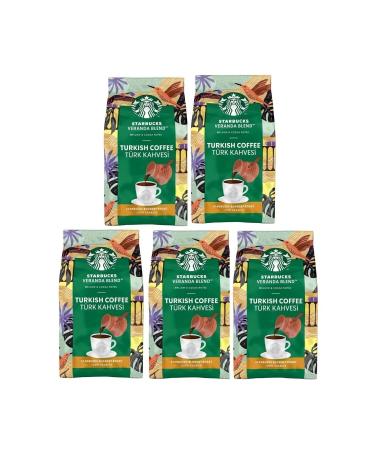 Starbucks Veranda Blend Turkish Coffee 100 Gr X 5 Pieces