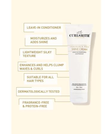 Curlsmith Unscented Leave-In Shine Cream 60ML - Buy Online on GoSupps.com