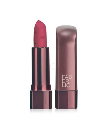 Faberlic Glam Team Semi Matte Lipstick VELVET KISS - Dark Lilac - Buy Online on GoSupps.com