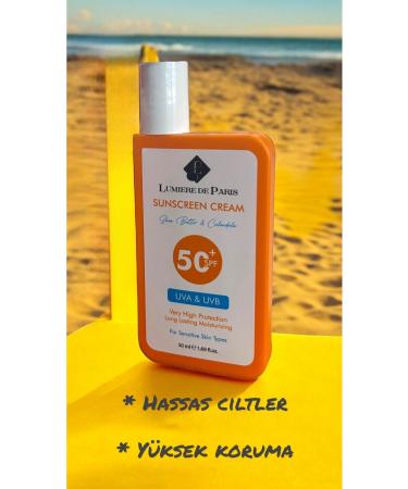 Lumiere De Paris 50+ SPF UVB+UVA Sunscreen Suitable for Sensitive Skin and All Skin Types - Buy Online on GoSupps.com