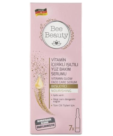 Bee Beauty Vitamin Containing Shining Face Care Serum 7x2 ml
