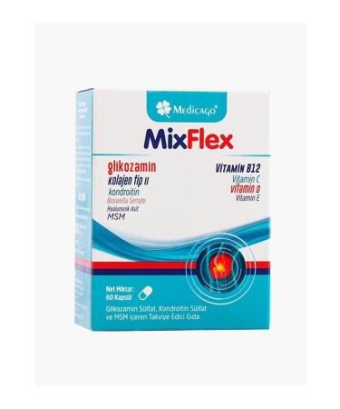 MedicaGo Mixflex Glucosamine 60 Capsules