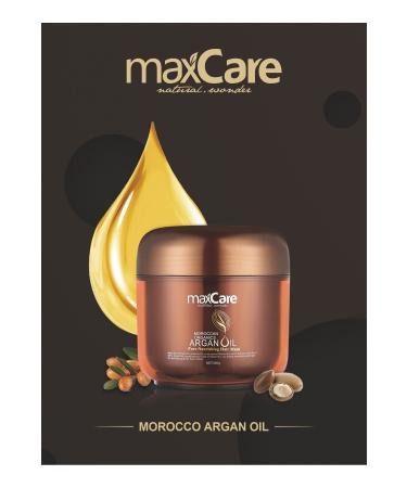 Maxcare Argan Oil Pure Nourishing Hair Mask 500g - Buy Online on GoSupps.com