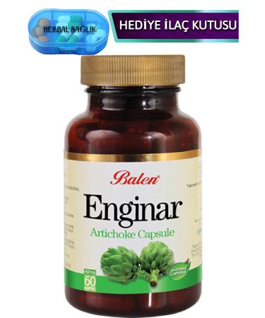 Balen Artichoke Capsule Food Supplement 60 Pieces 475 Mg