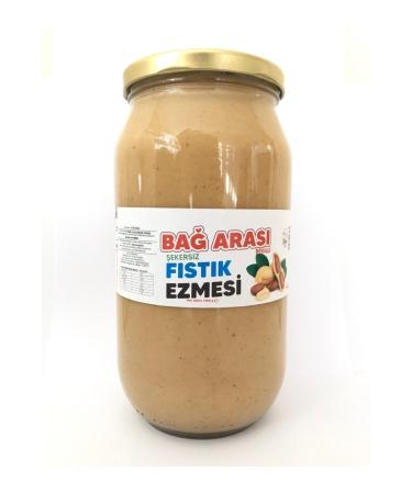 Ba Aras Bekilli Sugar-Free Peanut Butter 1 Kg Natural Additive-Free