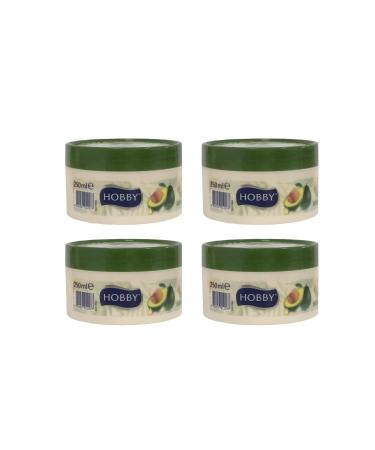 Hobby Avocado Intensive Moisturizing Cream 250 ml X 4 Pieces