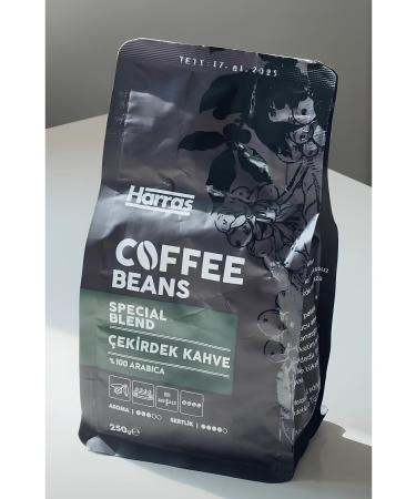 Harras Bean Coffee Special Blend Coffee Beans 250 gr X 3 Packs - Buy Online on GoSupps.com