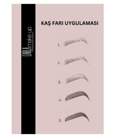 Carla Professional Make Up Eyebrow Shadow - Eyebrow Shadow Dark Brown - No: 02 - Buy Online on GoSupps.com