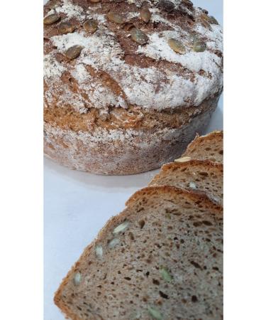 Seymen German K rbiskernbrot - Pumpkin Seed Rye Bread 980 gr - Buy Online on GoSupps.com