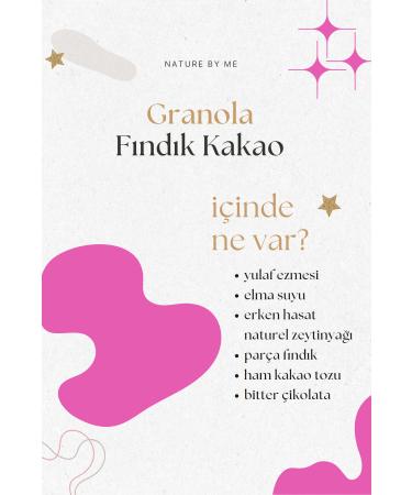 Nature by me Hazelnut Cocoa Granola 240g - Buy Online on GoSupps.com