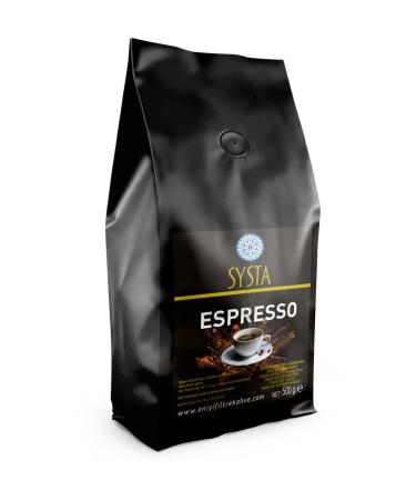 SYSTA ESPRESSO COFFEE BEANS 500 GR ESPRESSO VARIETIES