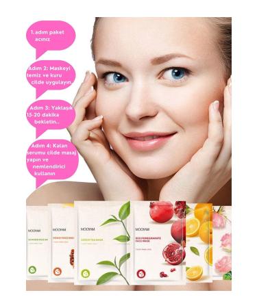 CATHAY Mooyam Vitamin C Essence Brightening and Moisturizing Mask 1 Piece Lemon