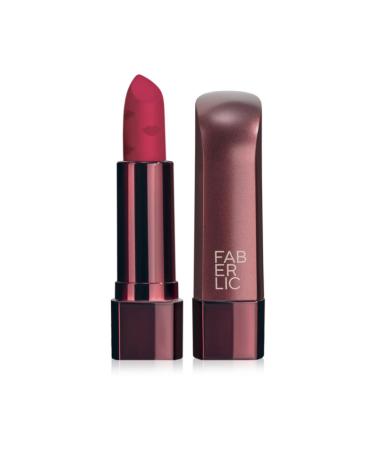 Faberlic Glam Team Semi Matte Lipstick VELVET KISS - Coral - Buy Online on GoSupps.com