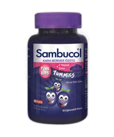 Sambucol Plus Kids Yummies Chewable Tablet 60 Tablets