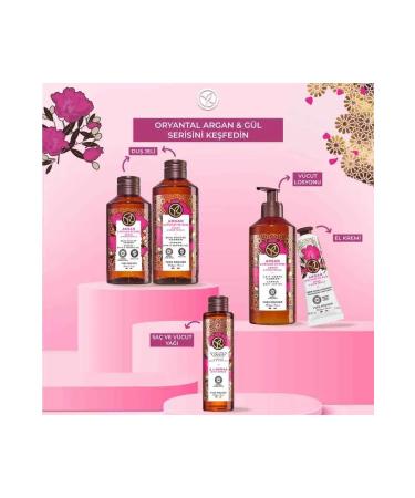 Yves Rocher Moisturizing Body Lotion - Oriental Argan and Rose - 390ml - Buy Online on GoSupps.com