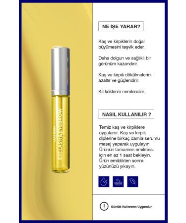 Luis Bien Eyebrow and Eyelash Growth Serum | Strong Formula | 15ml | Eyebrow and Eyelash Care - Buy Online on GoSupps.com