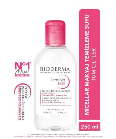 Bioderma Sensibio H2O Micellar Make-Up Remover Water for Sensitive and Normal Skin 250 ml