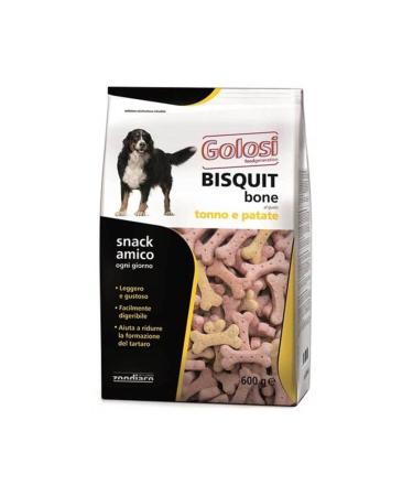 Golosi Tuna Dog Biscuits 600 gr