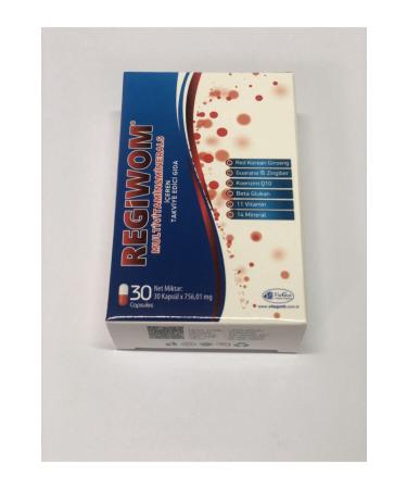 VITA GUTTI Regiwom Multivitamin And Mineral 30 Capsules