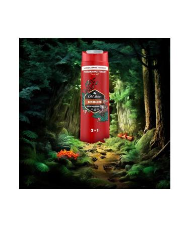 Old Spice Bearglove Men's Shower Gel and Shampoo 400 ml - Buy Online on GoSupps.com