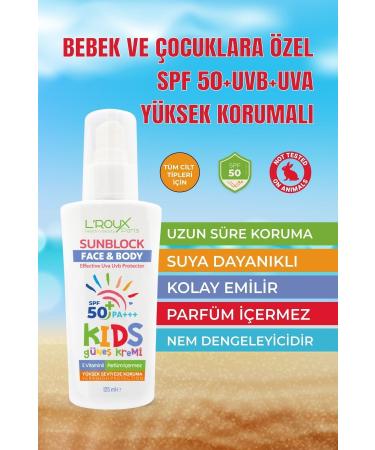 L'roux health & beauty Little Ones' Sensitive Skin Safe in the Sun: High Protection Children's Sun Cream Spf 50 (125ML) - Buy Online on GoSupps.com