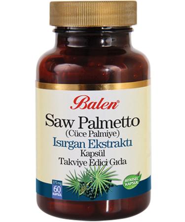 Balen Saw Palmetto Nettle Extract 60 Capsules - Buy Online on GoSupps.com