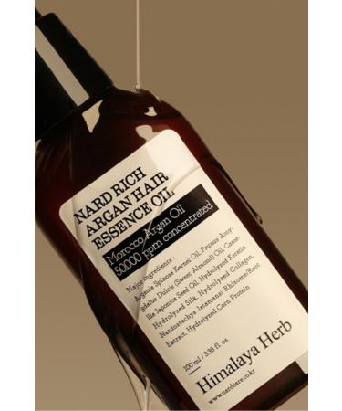 Nard Rich Argan Hair Oil - Rich Argan Hair Care Oil 100ml - Buy Online on GoSupps.com