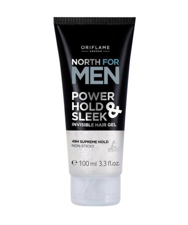 Oriflame North For Men Power Hold & Sleek Invisible Hair Gel 100 ml 9698574481987