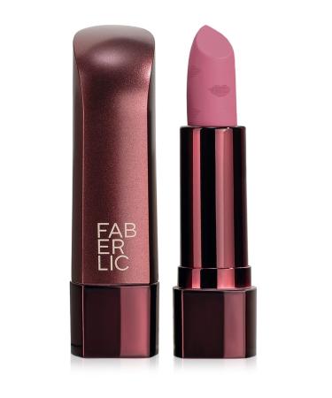 Faberlic Glam Team Semi Matte Lipstick Velvet Kiss - Pink Lilac - 4.4 gr - Buy Online on GoSupps.com